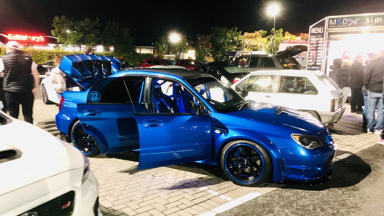 Scotland car meets. Livingston Halloween meet 2021.