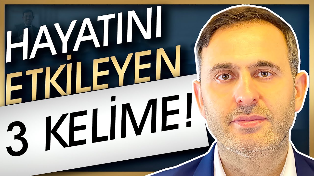 HAYATINI ETKİLEYEN 3 SIRLI KELİME! - ( BİLİNÇALTI TEMİZLEME SIRLI CÜMLELER DUYGU DAVRANIŞ DÜŞÜNCE )