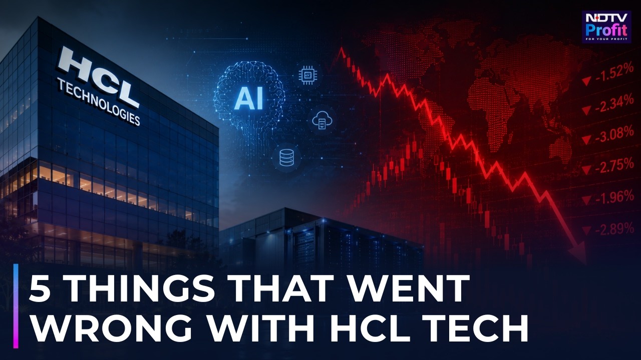 Акции HCL Tech падают на торгах, несмотря на хорошие отчеты | 5 причин неудач HCL Tech