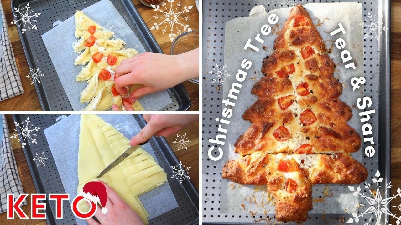 Christmas Tear and Share Bread // UK Keto Ingredients