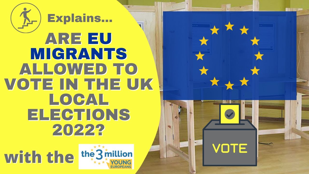 Who is eligible to vote in the UK local elections 2022