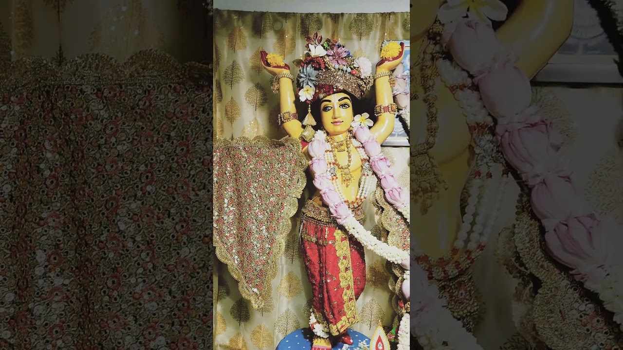 Today's dharsan at Hare krishna center ERODE #gita #harekrishna #iskcon