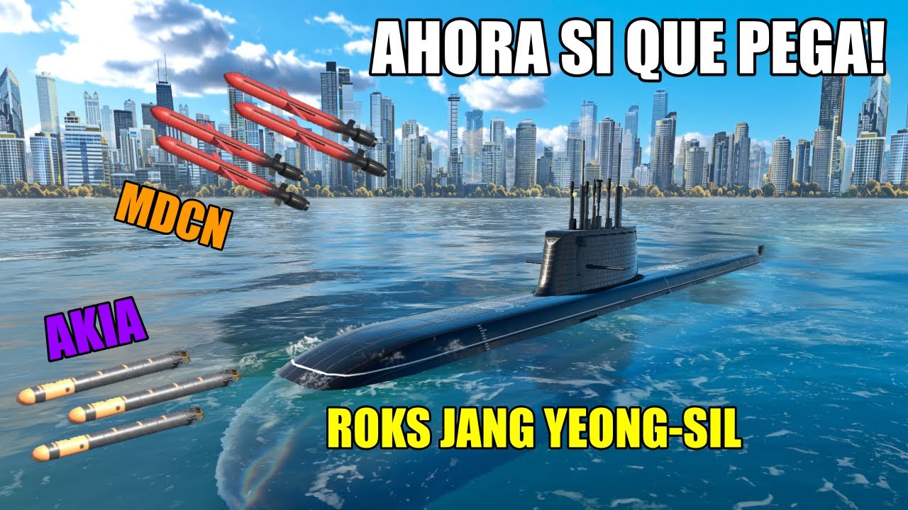 🔥AHORA SI! Fallo Corregido: ROKS Jang Yeong-Sil con Misiles MDCN y Torpedos AKIA 💥 - Modern Warships