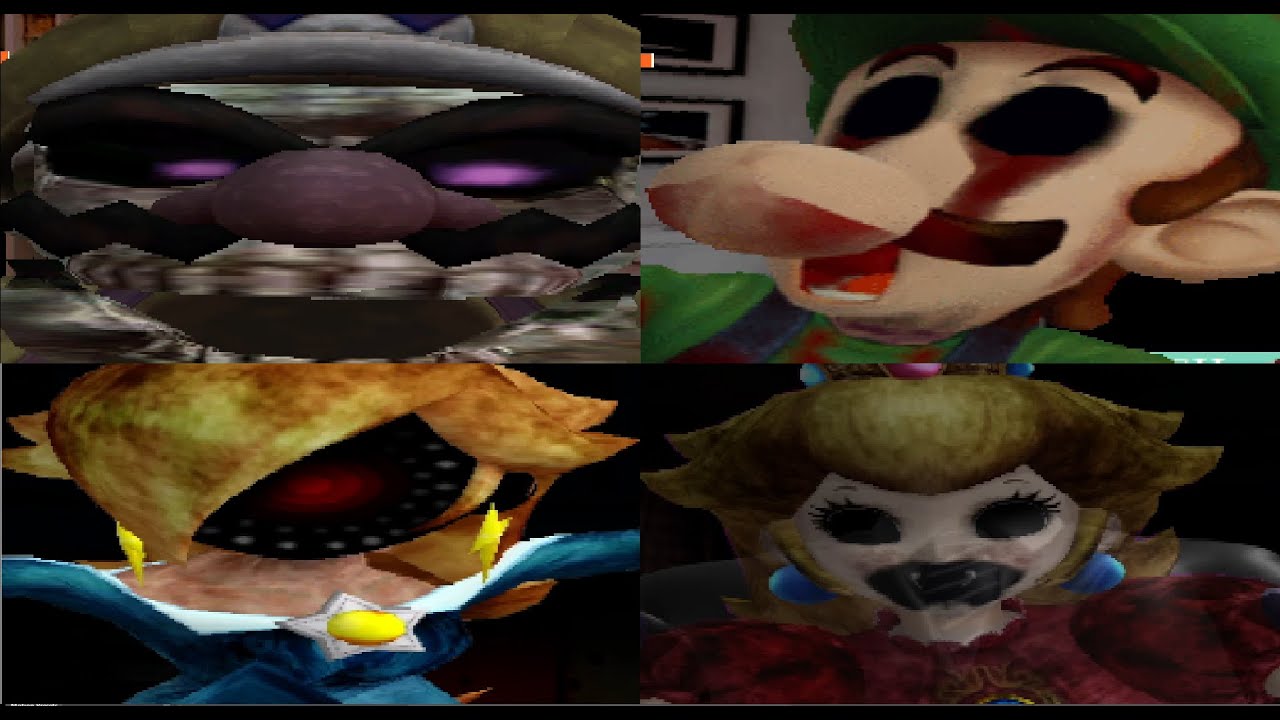 Five Nights at Wario's: Trapped Within | All Jumpscares (Normal Mode)