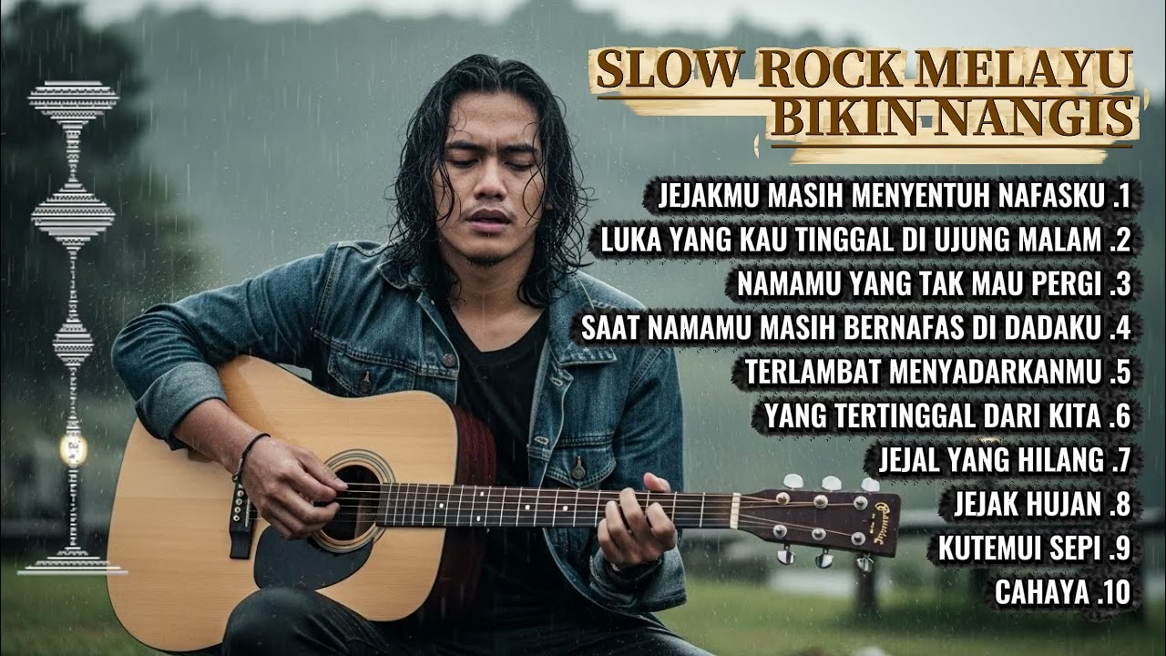 SLOW ROCK MELAYU PALING POPULER BIKIN NANGIS 😭 | BALLAD SLOW ROCK PATAH HATI💔