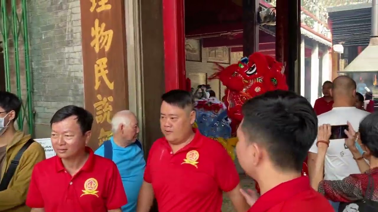 Múa Rồng tại miếu chùa bà Thiên Hậu chào Xuân đón Tết Bính Ngọ 2026 🧧