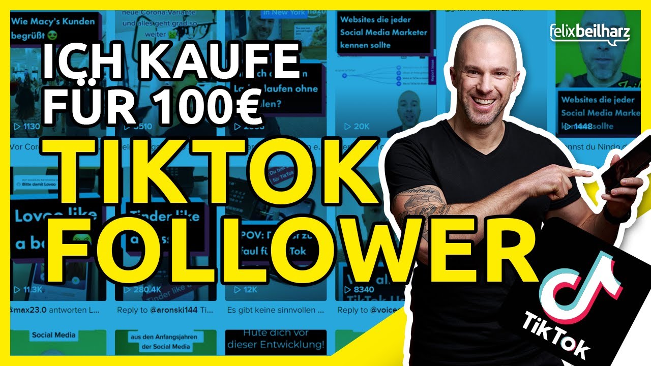 TikTok Follower kaufen - Ich habe für 100€ TikTok Follower gekauft und das hat es gebracht!