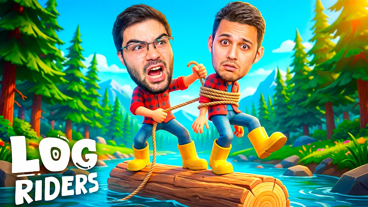 BU NIMASI ENDI?! UKAM MENI ASABIMNI BUZMOQTA NEGAAA...? (LOG RIDERS)