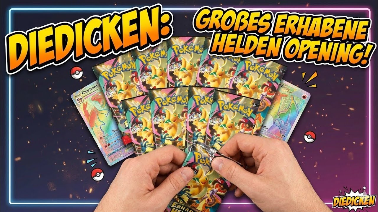 Pokemon Erhabene Helden Live Opening #pokemon #erhabeneHelden #pokemonbooster