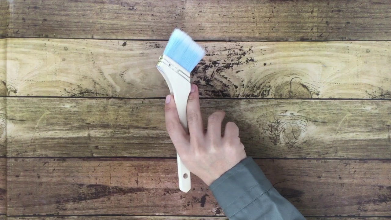 ハケの使い方３ハケの持ち方