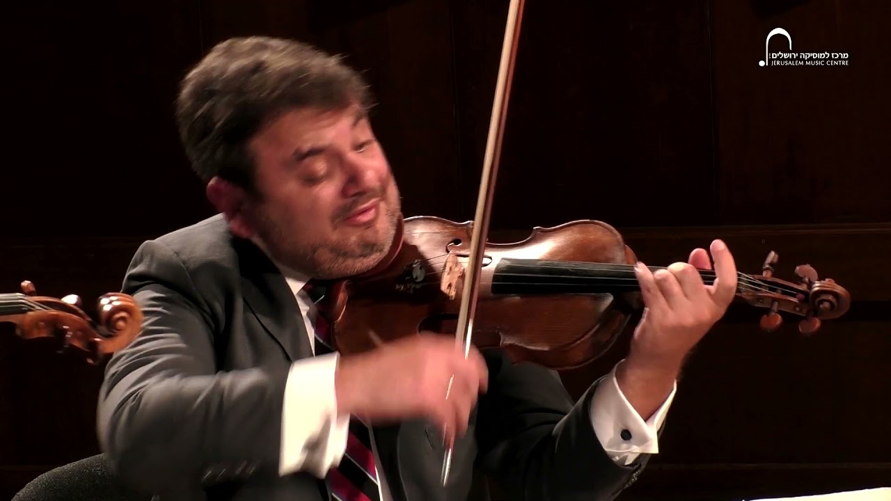 The Jerusalem string quartet and Eli Gorenstein / Brahms - String quartet No. 3 / JMC