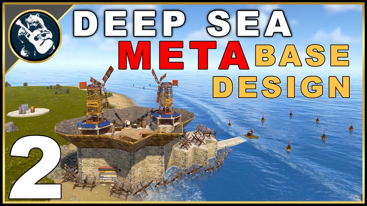 Rust META: (Deep Sea) SOLO Base Design | Part 2: Starter Base