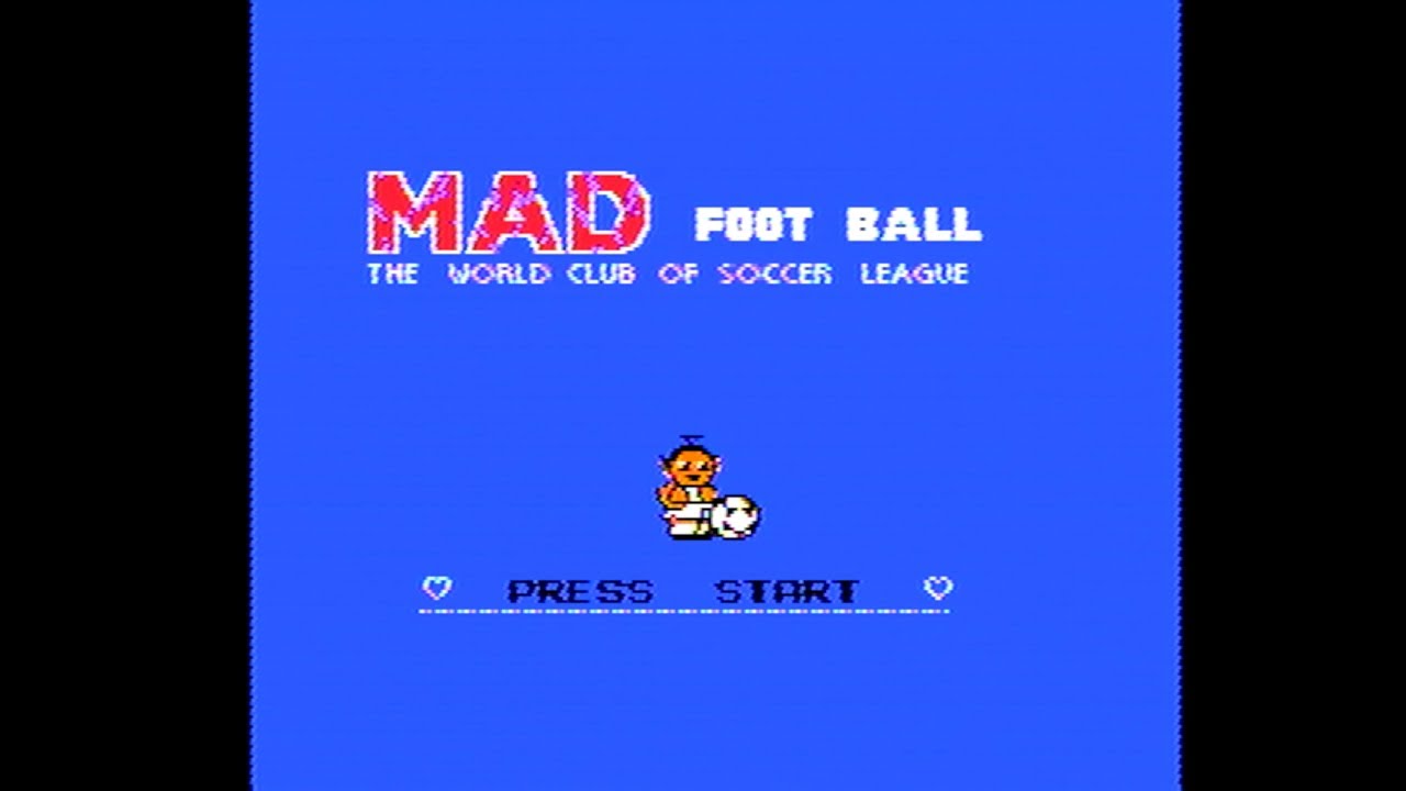 Mad Foot Ball (Nekketsu Soccer League NES hack)