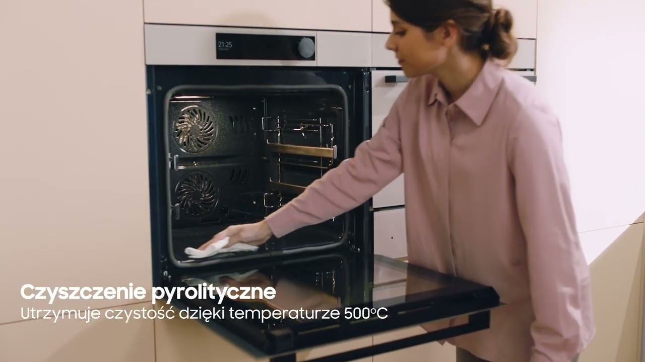 Perfekcyjna czystość z pyrolizą &ndash; piekarnik Dual Cook Flex | Samsung Polska