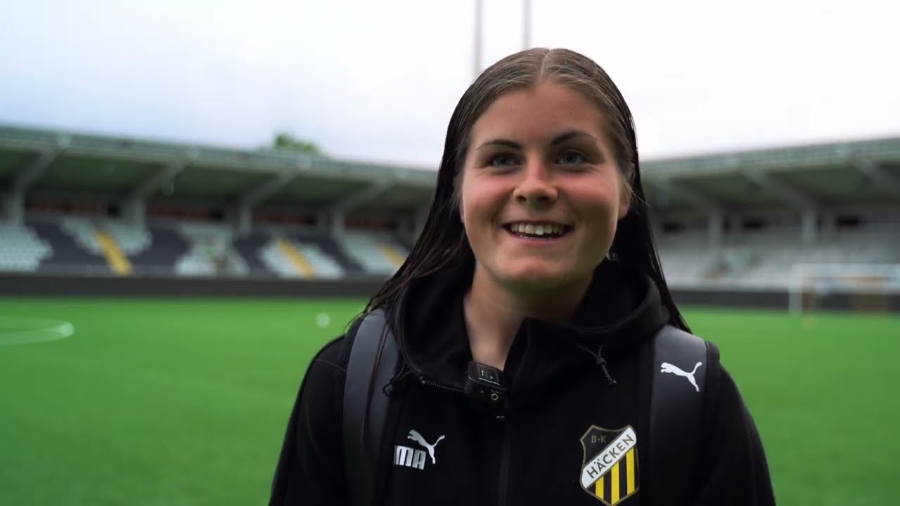 Hanna Wijk efter 6–0 segern mot KIF Örebro