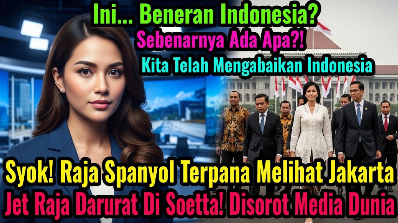 GEGER! RAJA SPANYOL MENDARAT DARURAT DI RI, PENGAKUANNYA BIKIN HEBOH BBC!