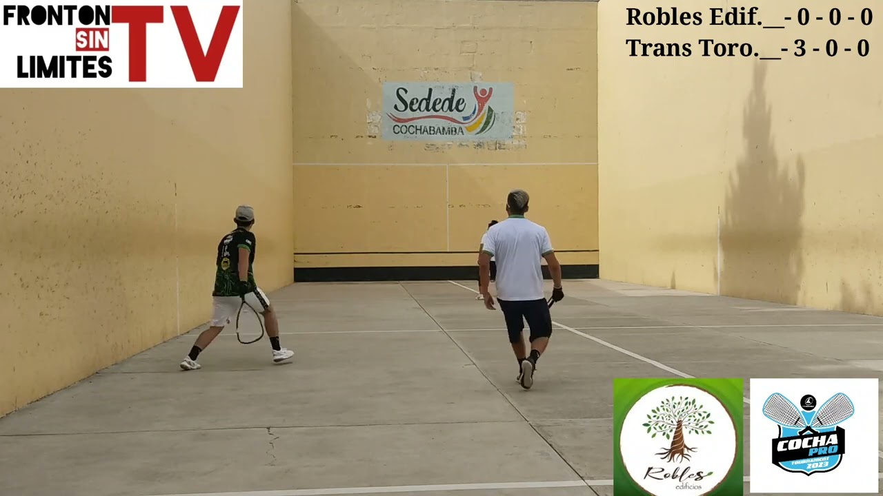 ROBLES EDIFICIO VS. TRANS TORO COCHA 2023.