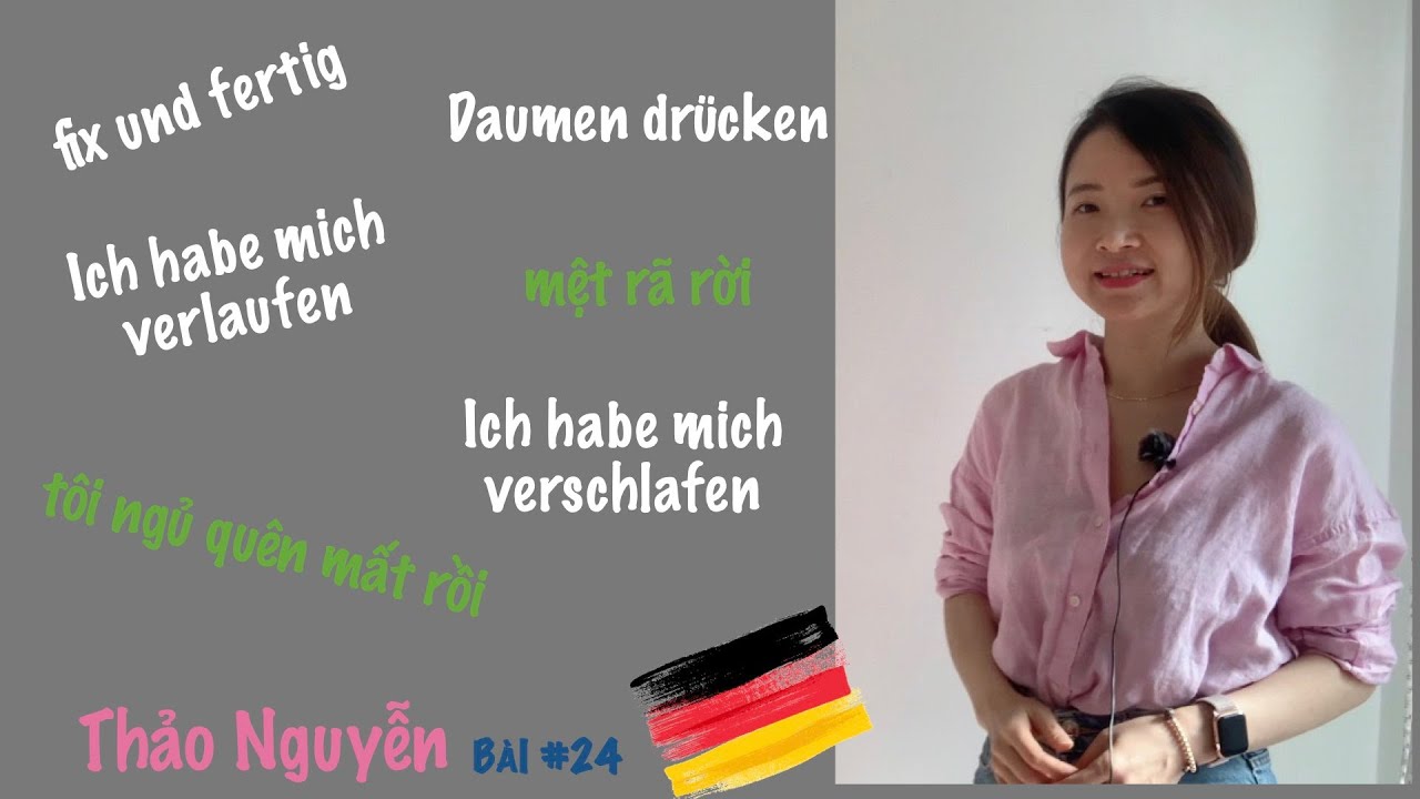 NÓI TIẾNG ĐỨC TỰ NHIÊN NHƯ NGƯỜI BẢN ĐỊA #sichverschlafen#sichverwählen#sichverlesen#sichverlaufen