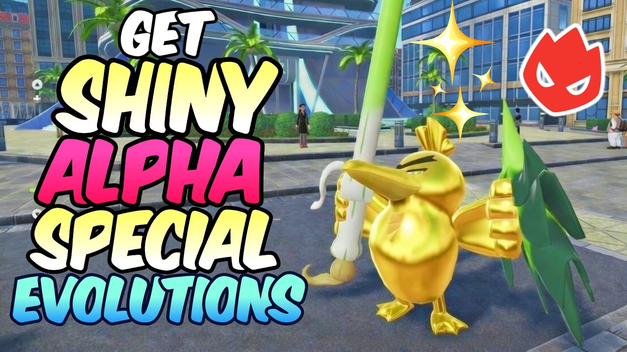 Get 6IV Shiny Alpha Special Evolutions in Pokemon Legends ZA
