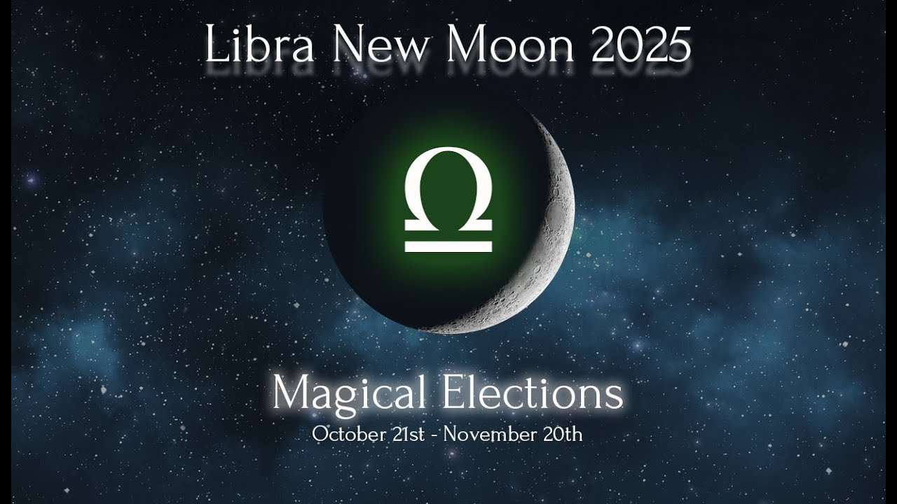 Astrological Magic: Ritual Elections for the Libra New Moon 2025
