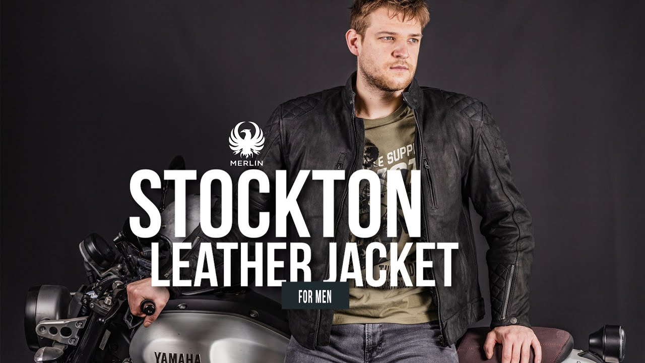 Merlin Stockton Motorcycle Leather Jacket