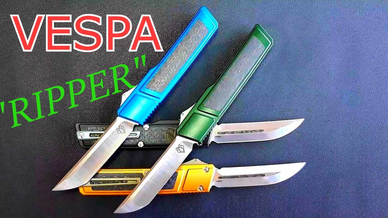 Лучший выкидной нож VESPA RIPPER фронталка ХХI века!