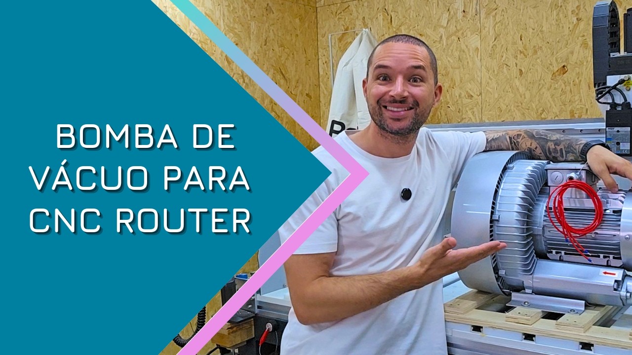 Soluções que Impulsionam - Bomba de Vácuo Pequena para CNC Router