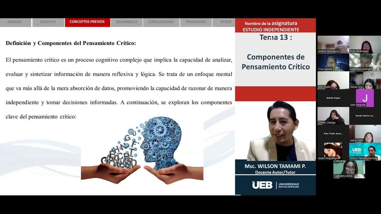 S13 Componentes del pensaiento critico