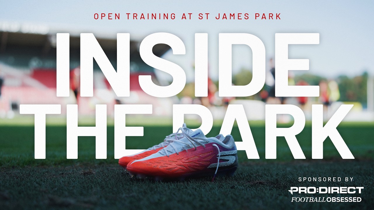 🏟️ INSIDE THE PARK: Open training at St James Park | Exeter City Football Club