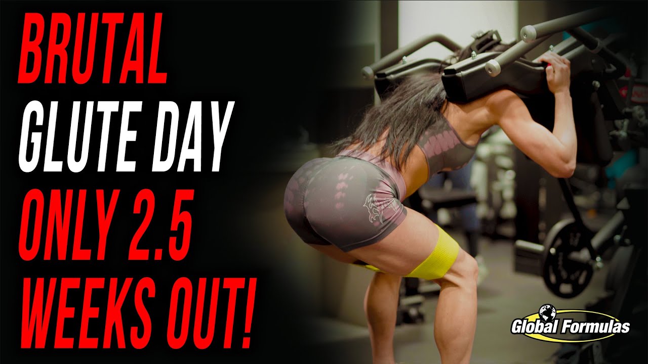 This Glute Day Had Me FLOORED!!!! — [2.5 Weeks Out from the Arnold Classic]