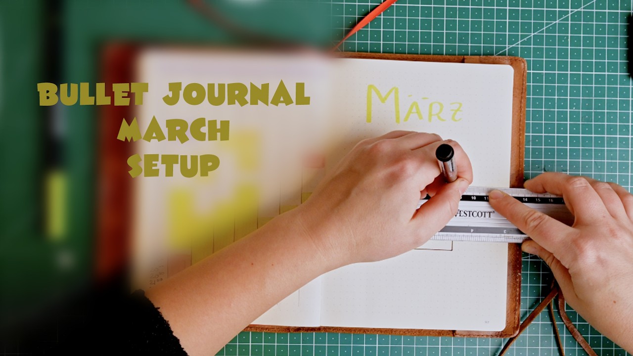 March Bullet Journal Setup – Minimal, Quick & Easy
