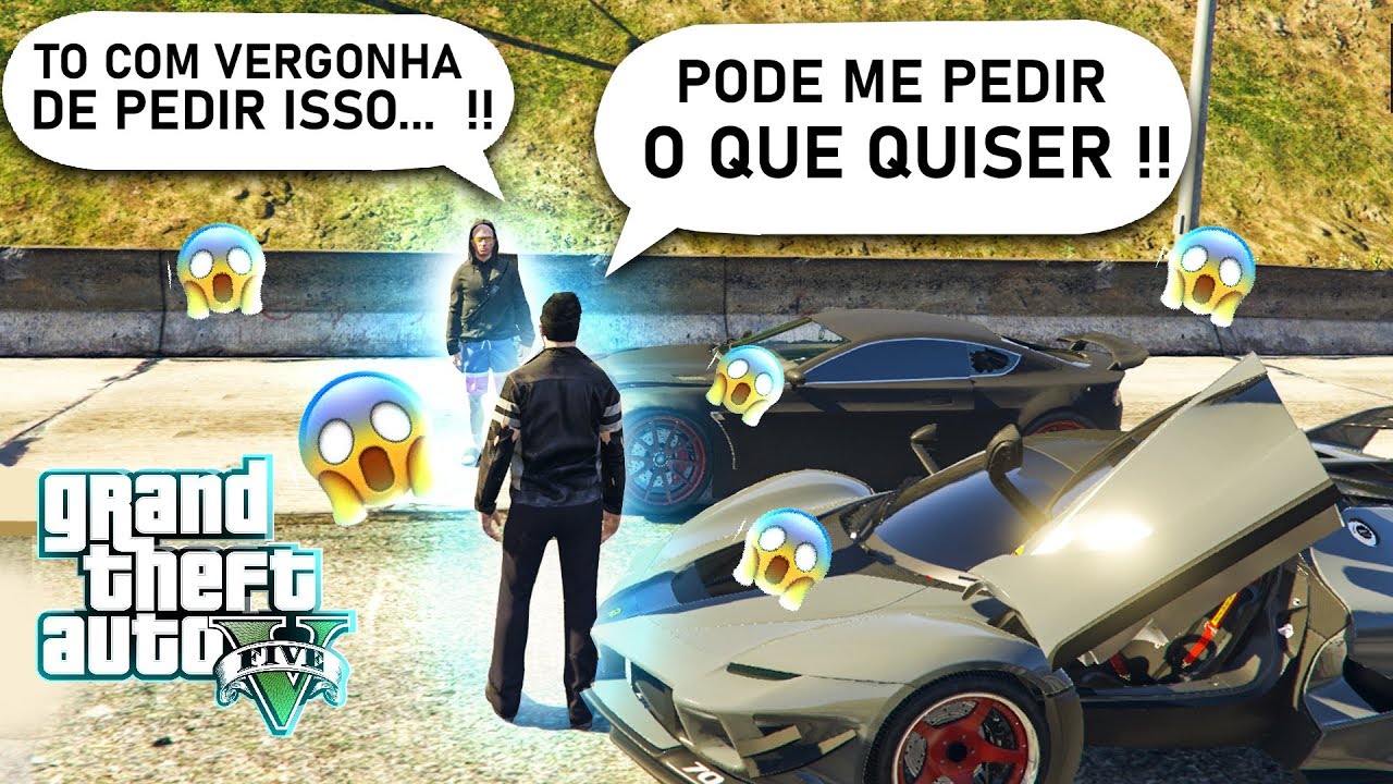 NOVAMENTE REALIZEI O SONHO DE PESSOAS HUMILDES NO GTA RP !!