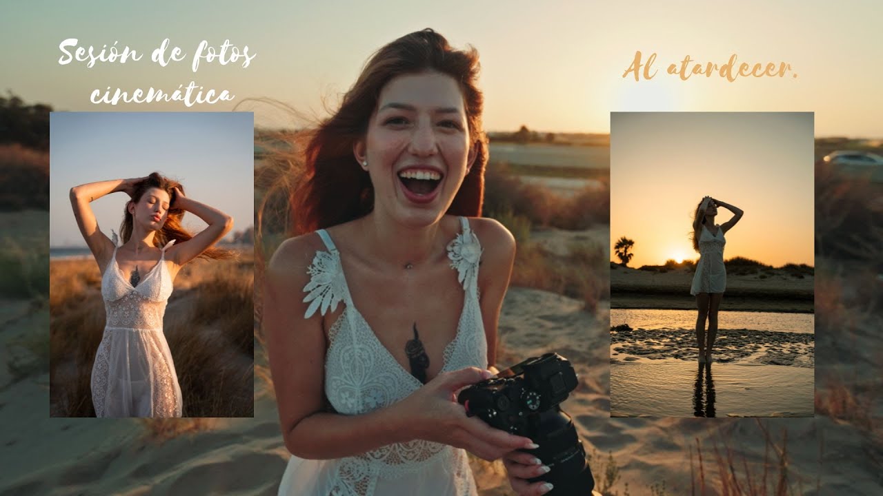 Sesión de fotos en la playa al atardecer. (Sesión 3 de 3)