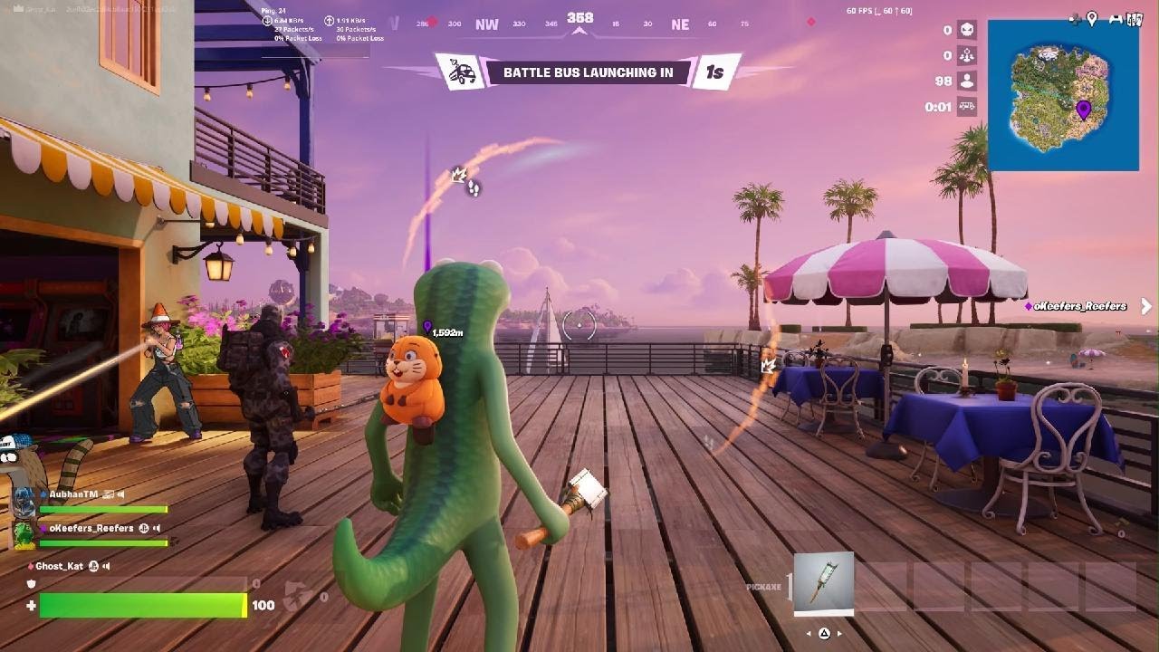 Fortnite Sneaky Lizard Loss & Sky Lizard Dub