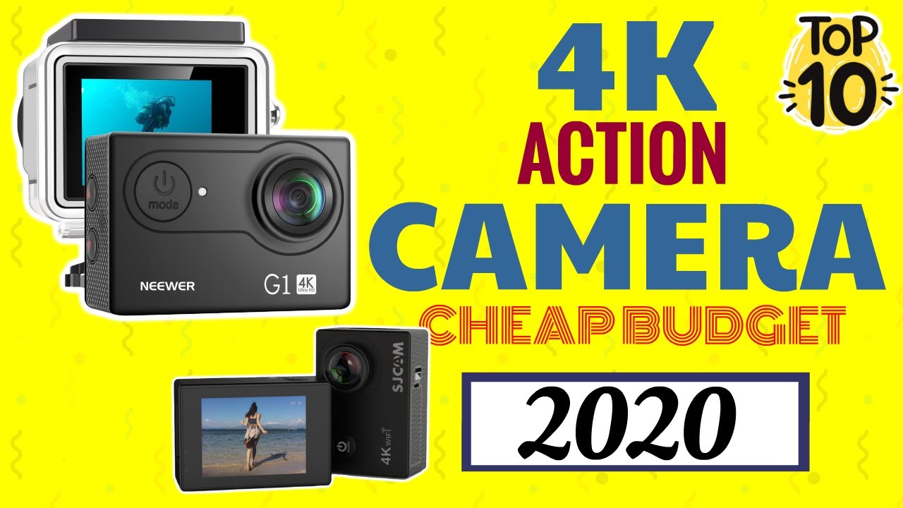 10 Best 4K Action Camera 2020 With CHEAP Budget