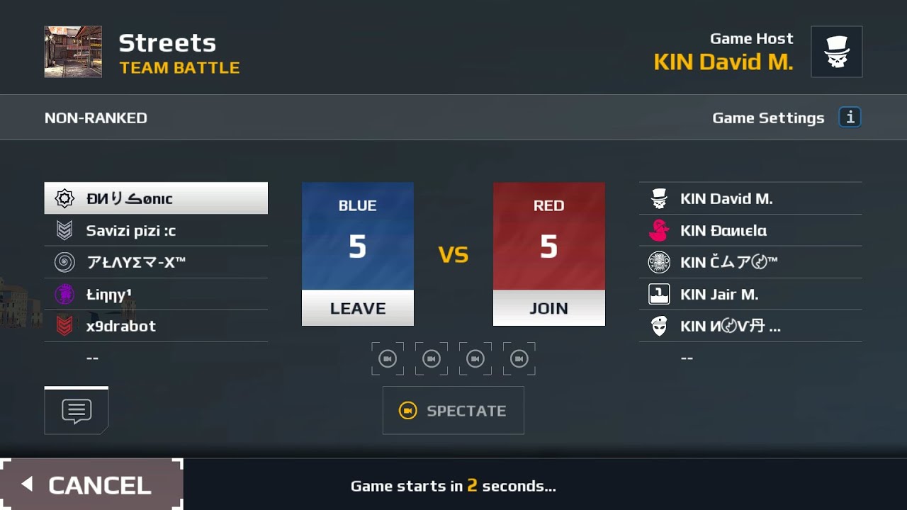 Modern Combat 5 | ESL SEPTEMBER CUP #2 Savages vs TEAM KIN | ÐИりڪønıc