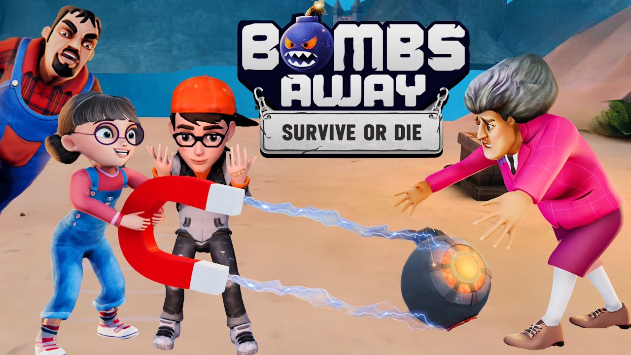 Bombs Away Survive Or Die | New Scary Teacher Game