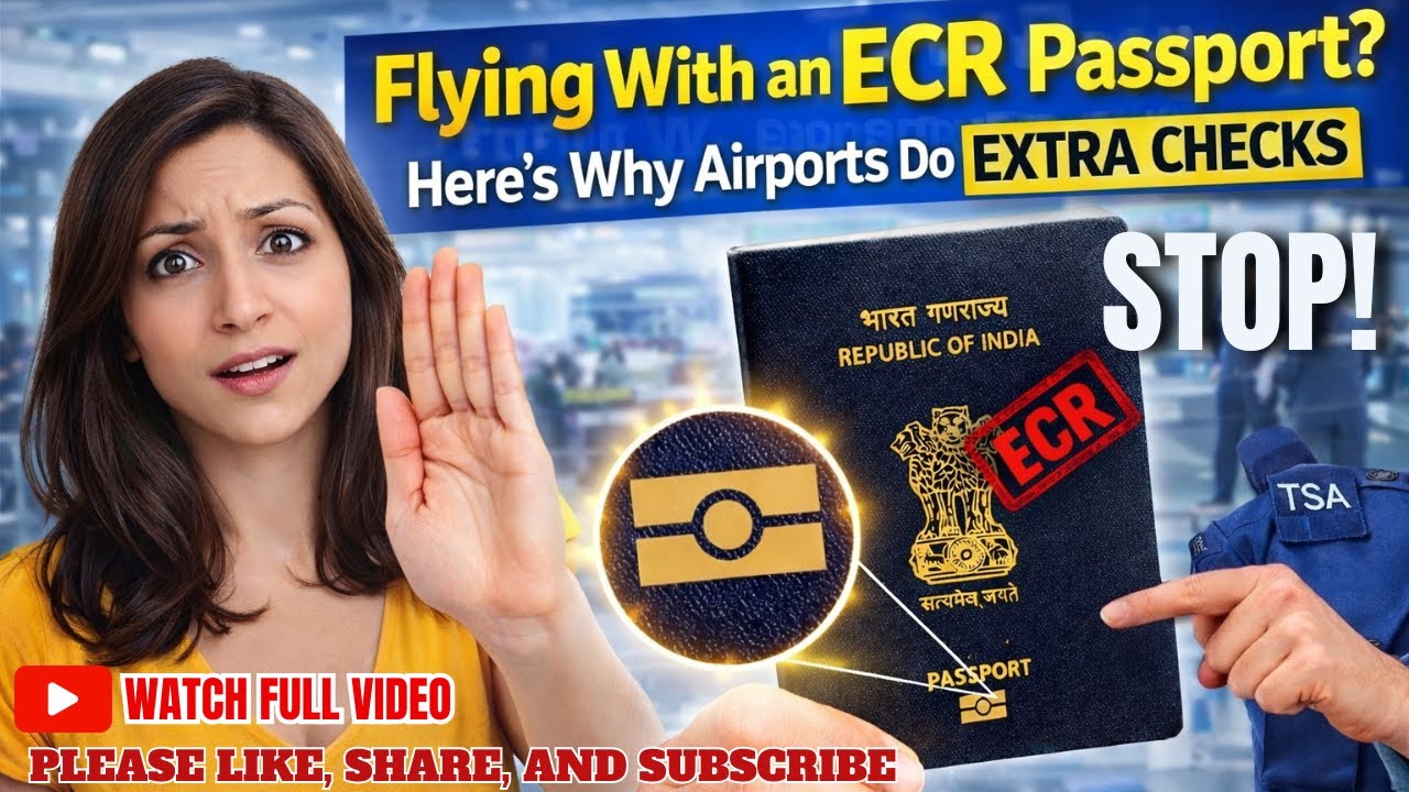 Flying With an ECR Passport? Here’s Why Airports Do Extra Checks