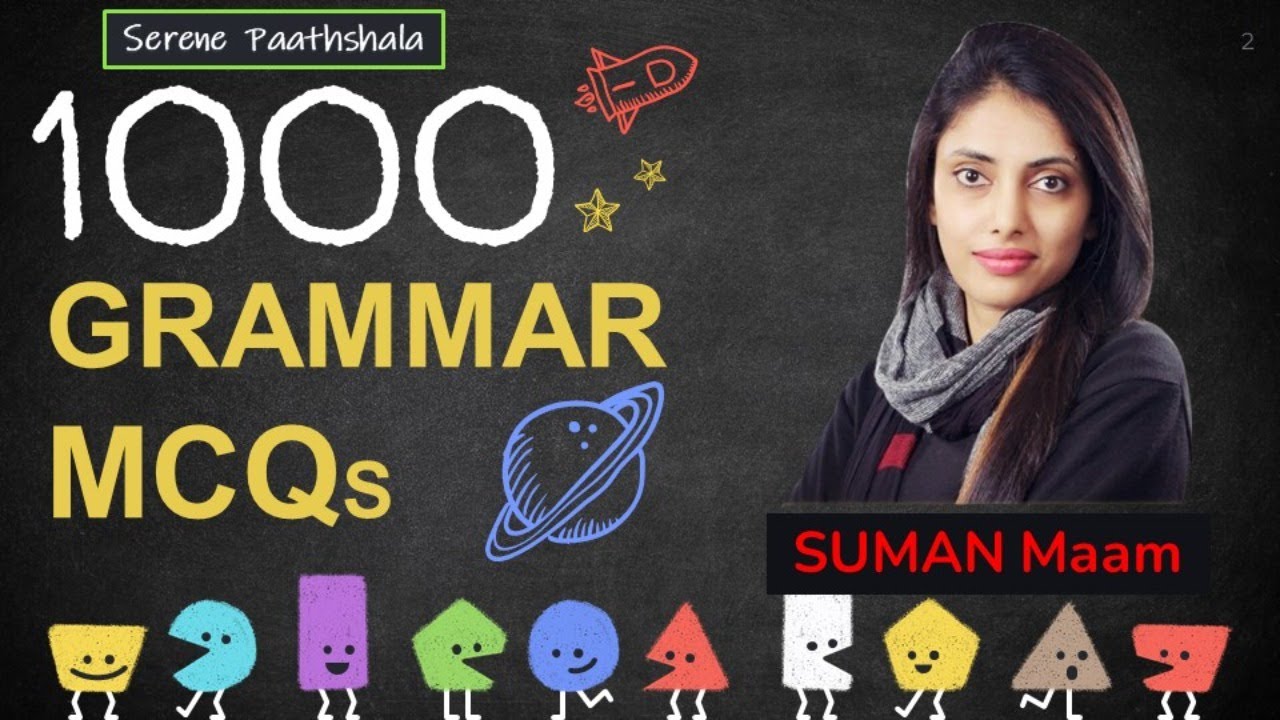 1000 Most Important English Grammar MCQ Practice| Marathon- 1 | Suman Sharma
