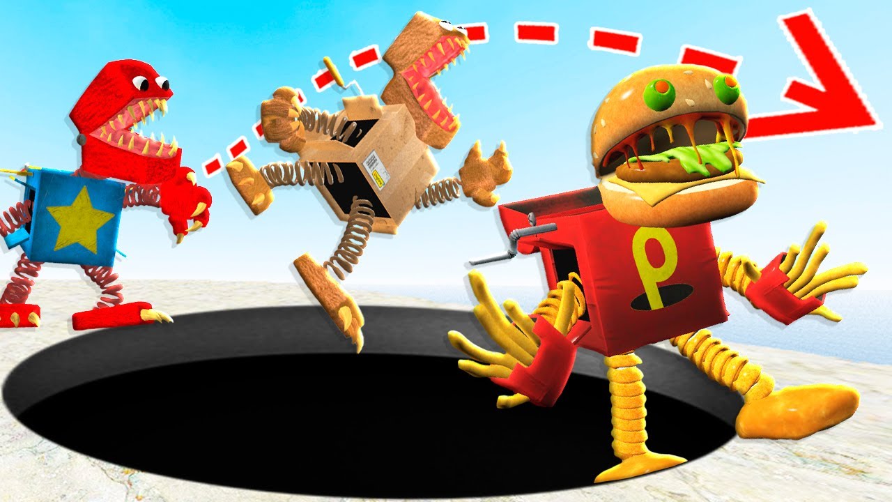 Who has the Longest Jump? Boxy Boo from Project Playtime