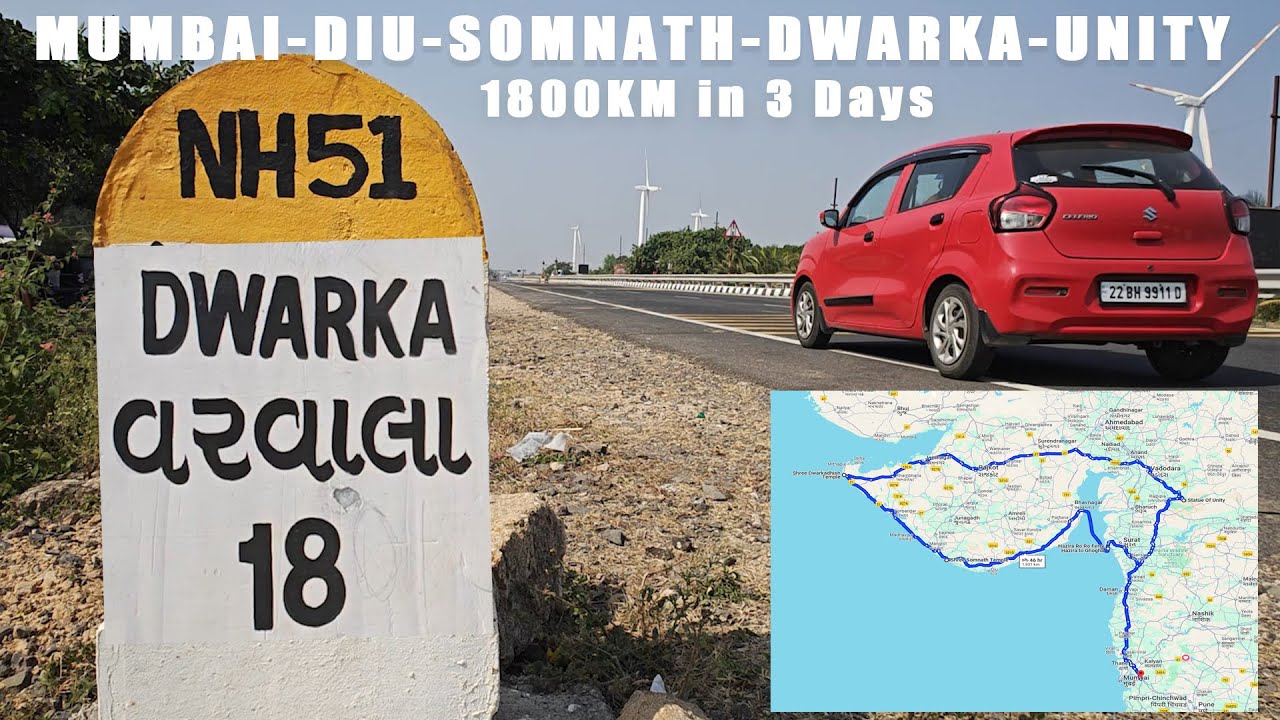 A SPONTANEOUS Road Trip to GUJARAT with friends! (1800 Kms in 3 days)