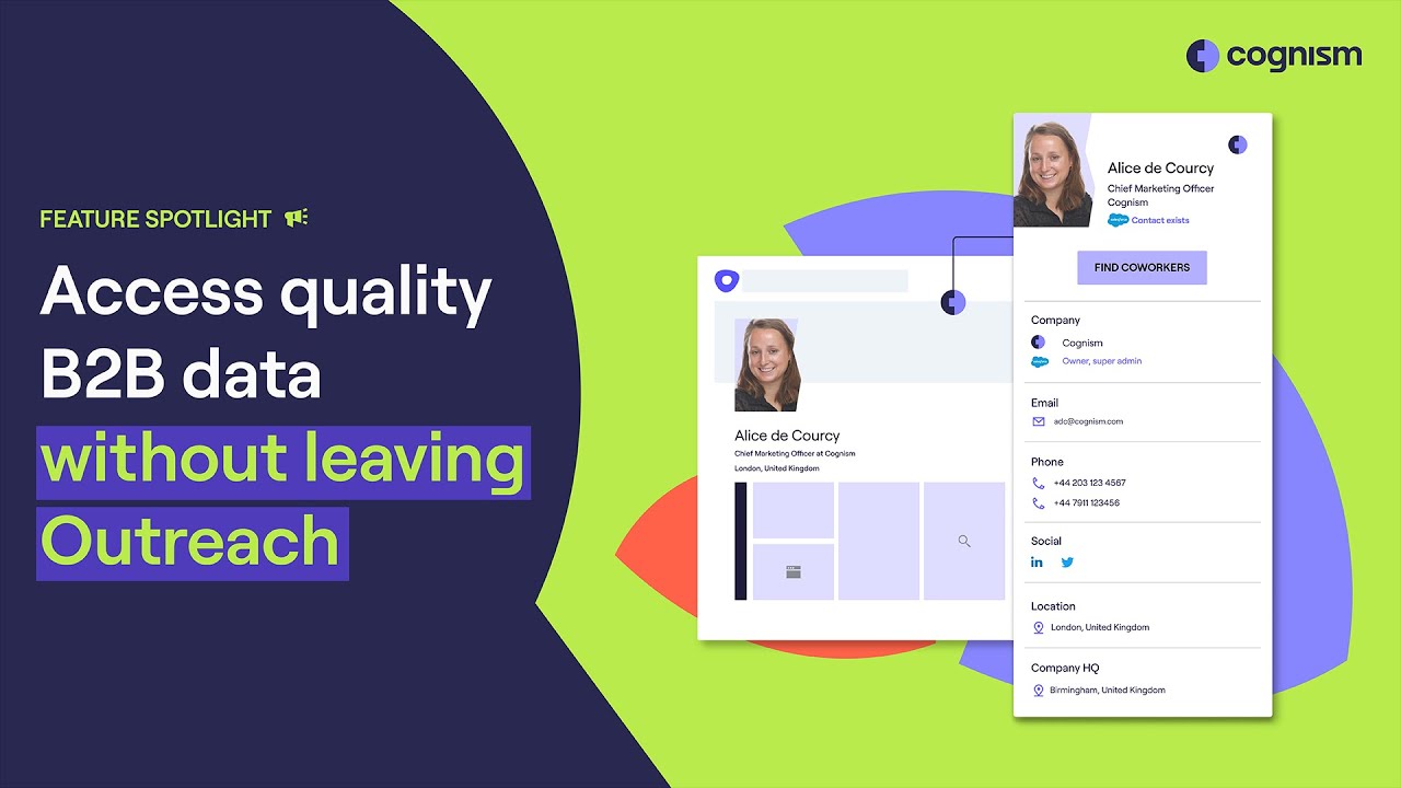 Enrich outreach records with Cognism