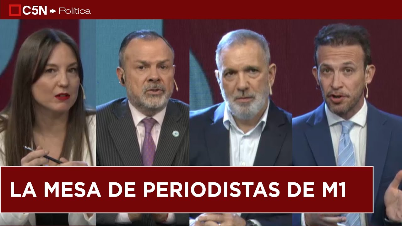 La MESA de PERIODISTAS de M1 analizó el ACUERDO con el FMI, el FIN el CEPO y la DEVALUACIÓN