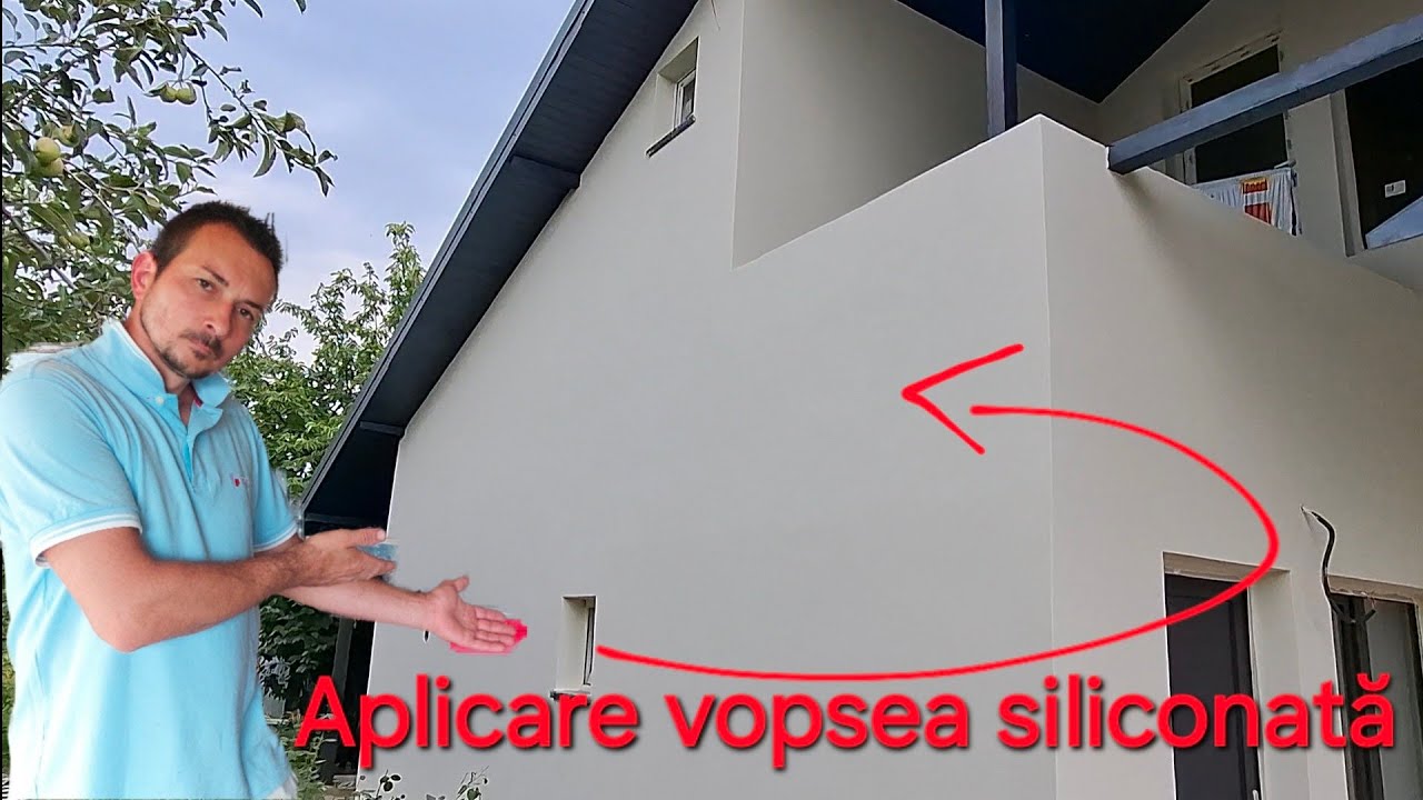 Cum aplicăm vopseaua siliconată pe o fațadă  / totul de la A la Z