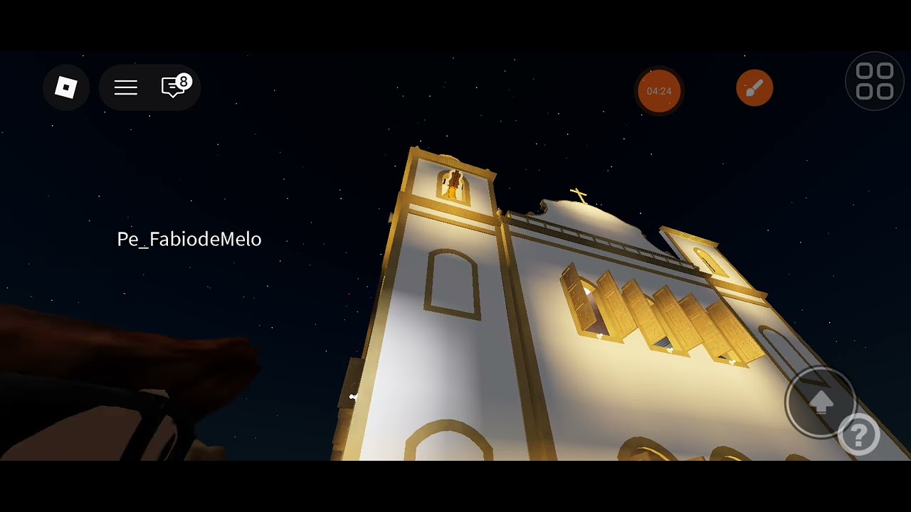 Nova catedral do Roblox 