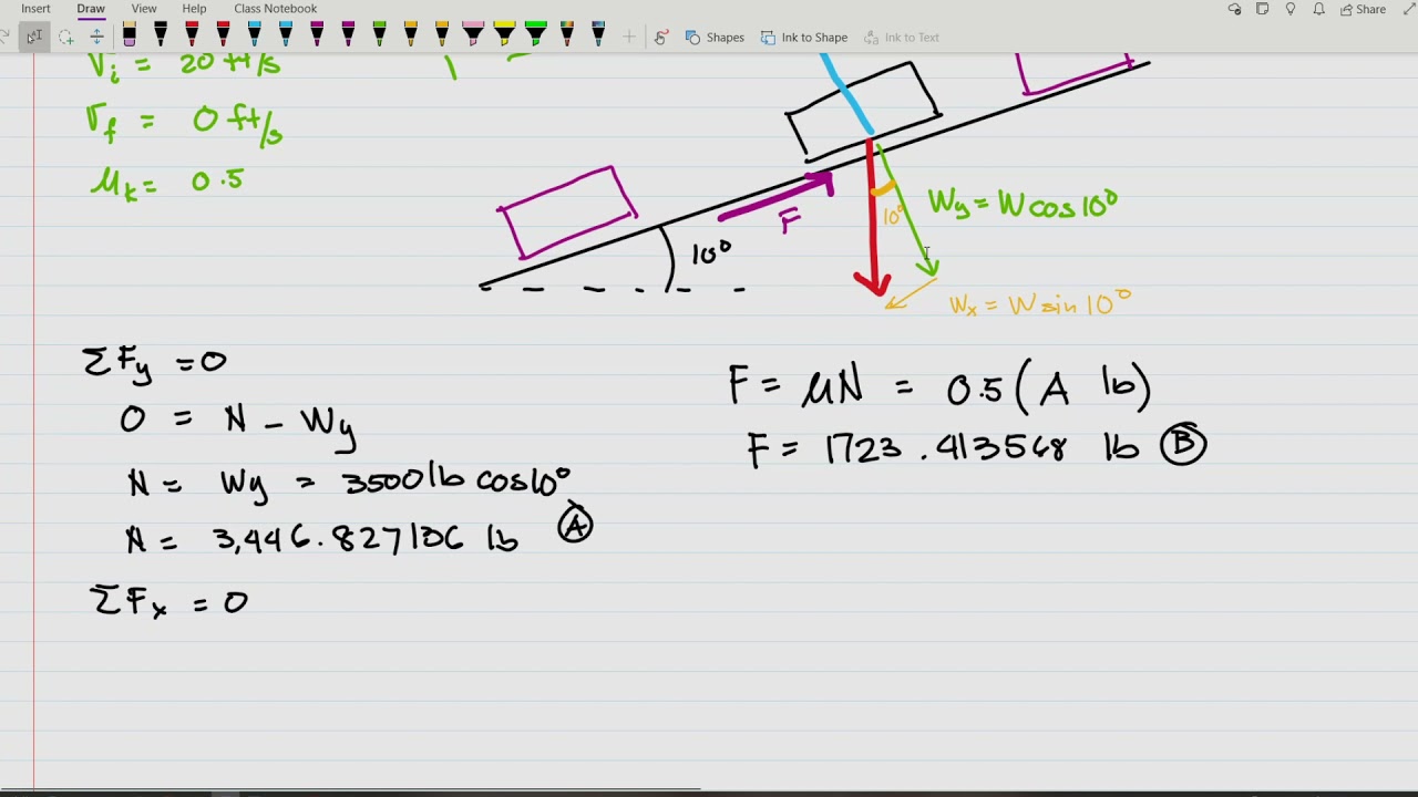 Dynamics of Rigid Bodies | Principle of Work and Energy Introduction Problem | How to find U (Work)?