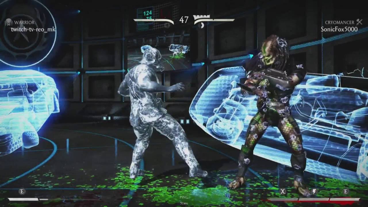 REO (Predator - Warrior) VS SonicFox (Sub-Zero Cyromancer) Online Set
