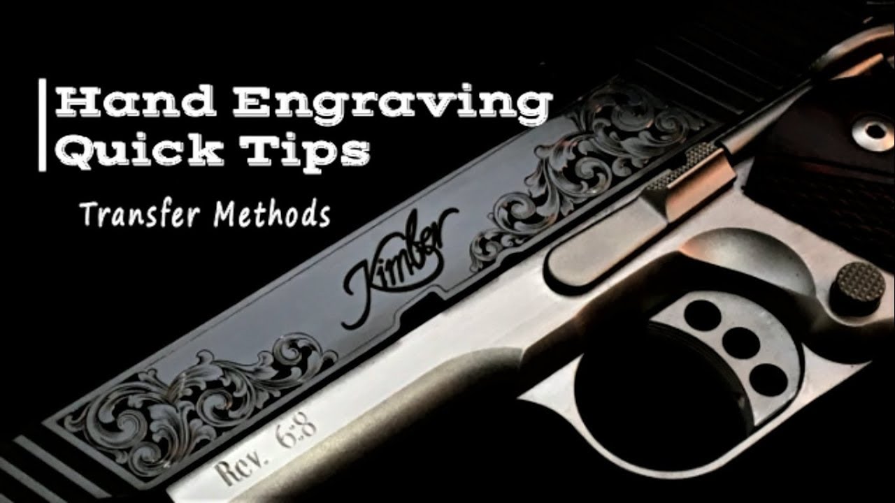 Engraving Quick Tips #1 - Transfers