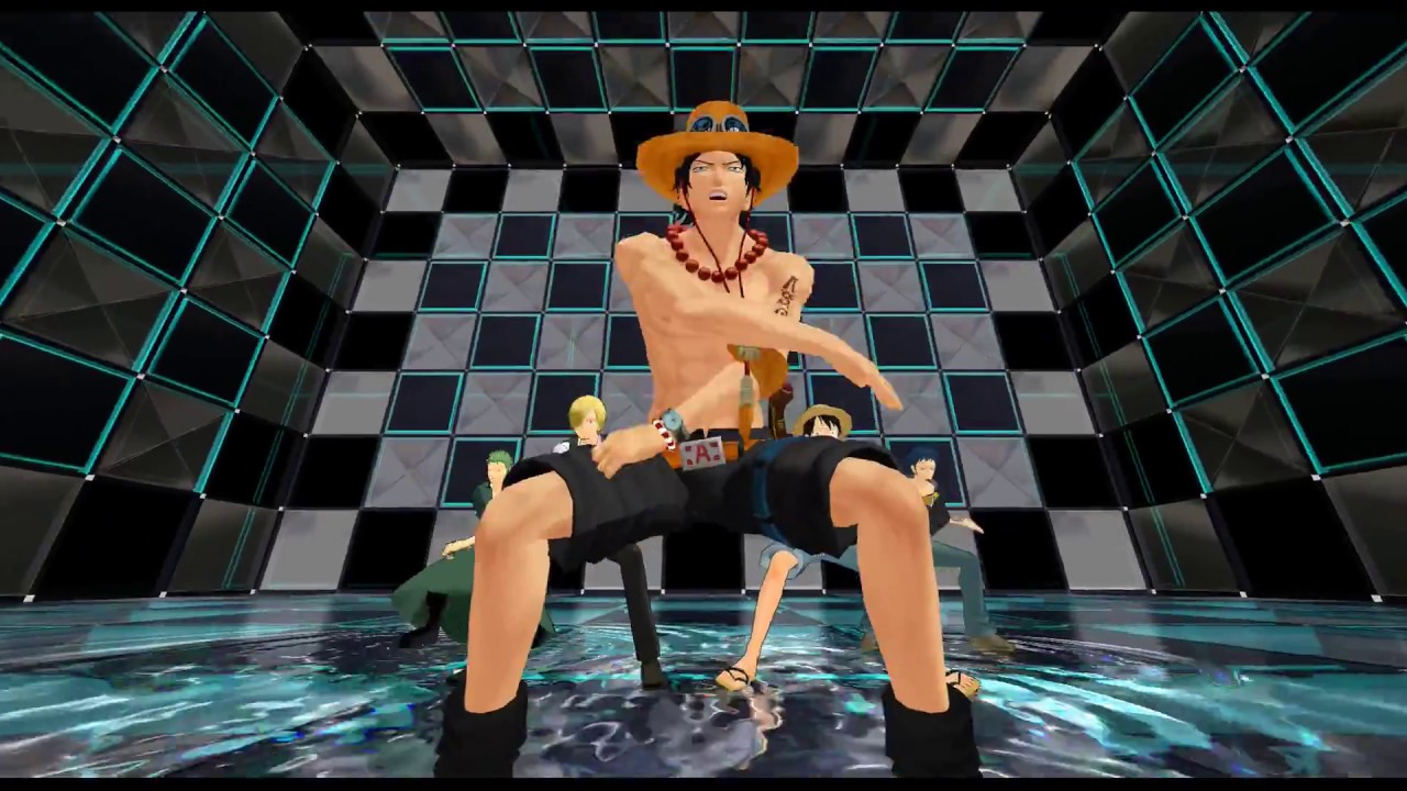[MMD] One Piece (Ace, Luffy, Zoro, Sanji, Law) - Turn Off The Light