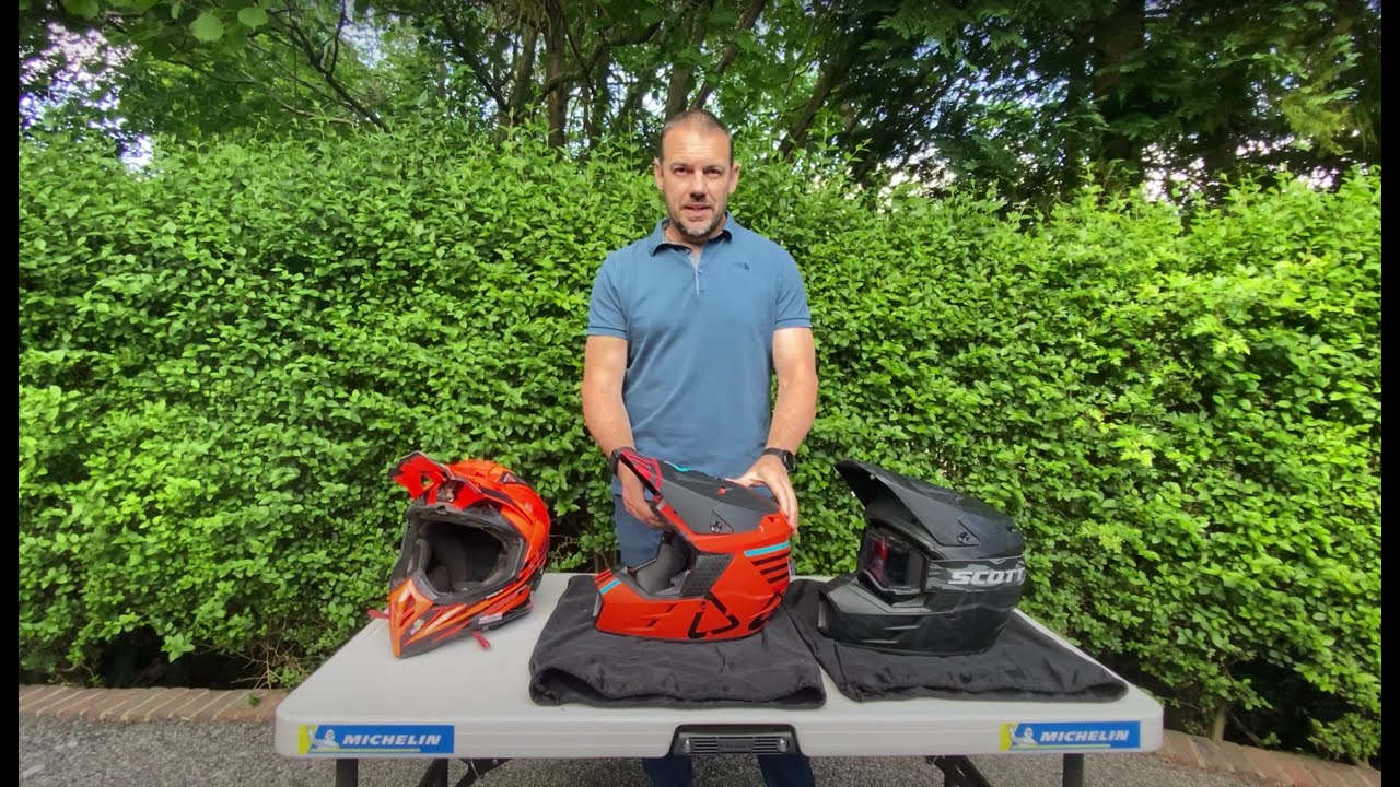5min review: Leatt GPX 3.5 for hard enduro vs Airoh Aviator helmet